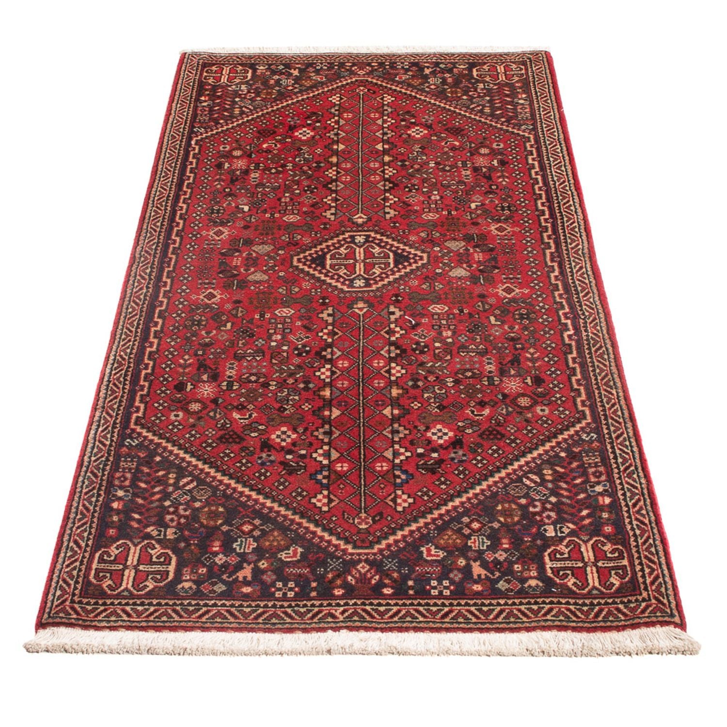 Perserteppich - Nomadic - 148 x 63 cm - rot