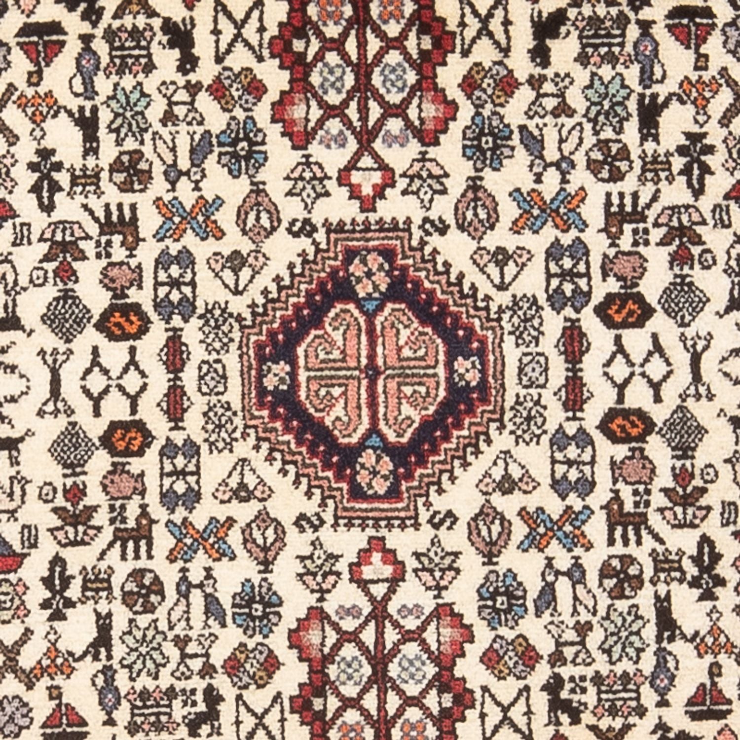Perserteppich - Nomadic - 147 x 70 cm - creme