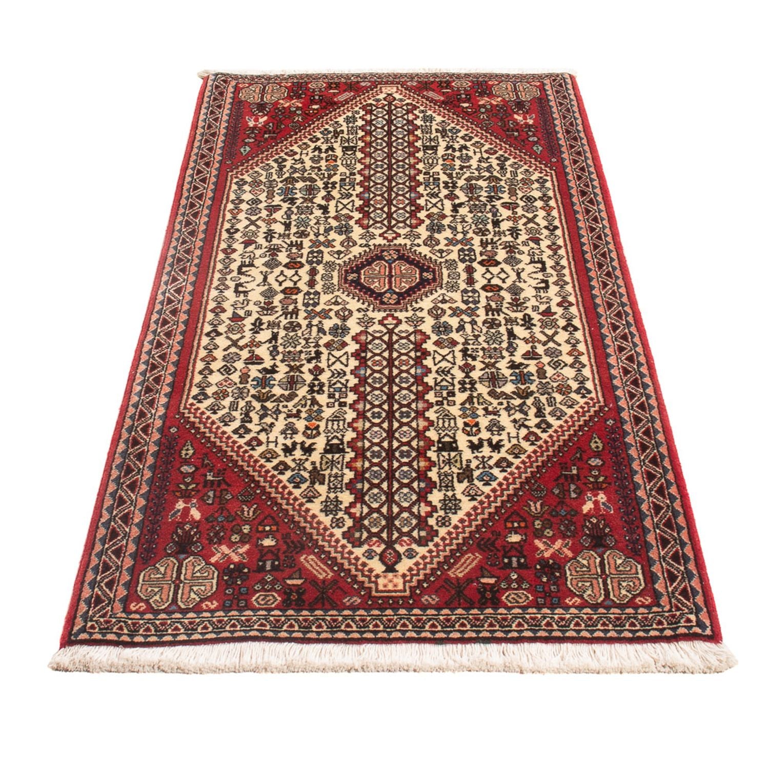 Perserteppich - Nomadic - 147 x 70 cm - creme