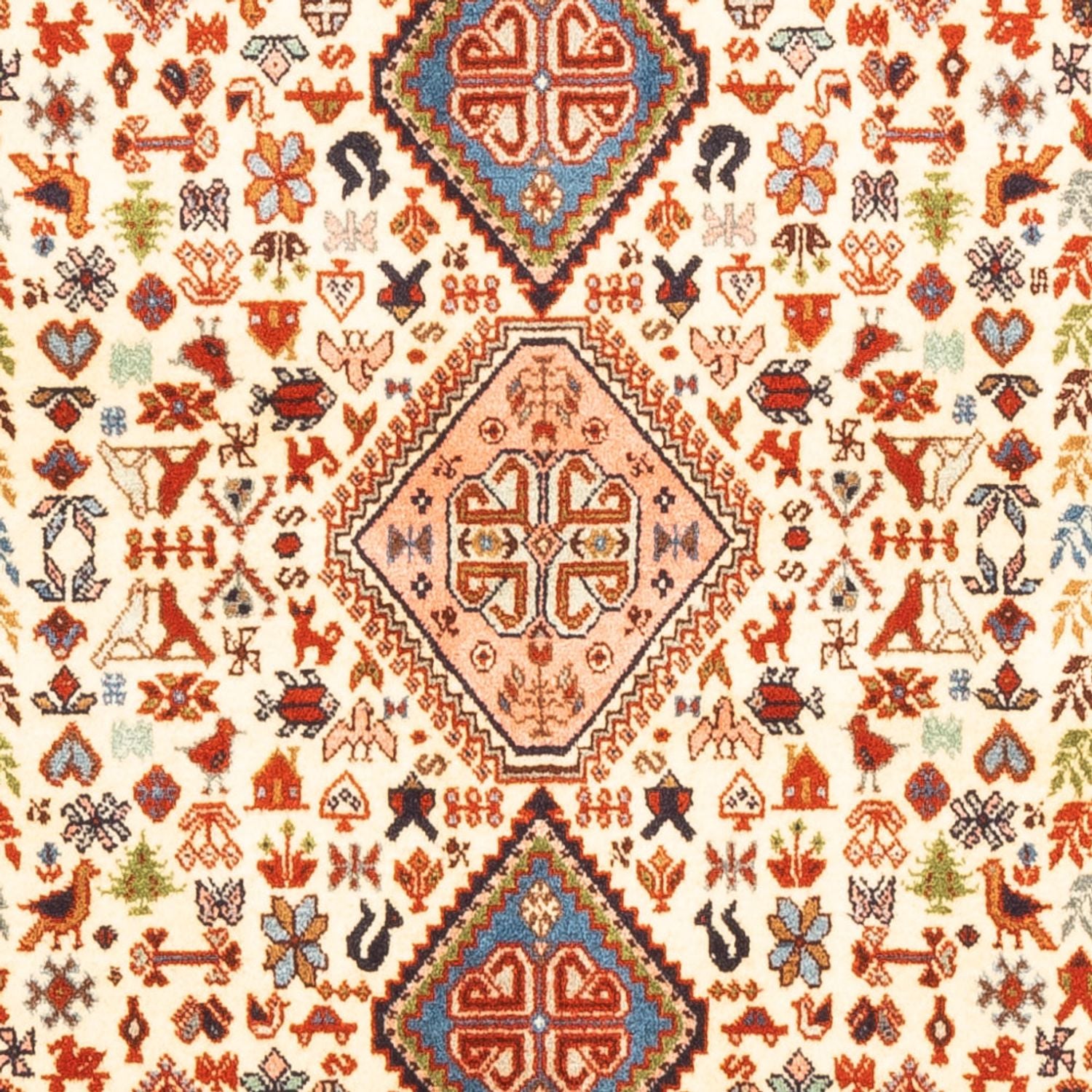 Perserteppich - Nomadic - 150 x 100 cm - beige