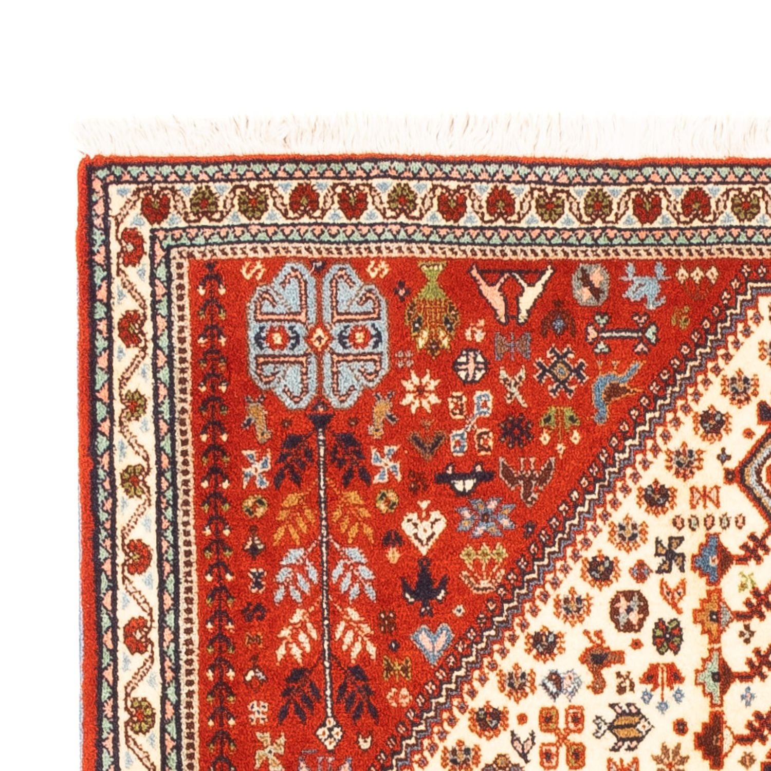 Perserteppich - Nomadic - 150 x 100 cm - beige