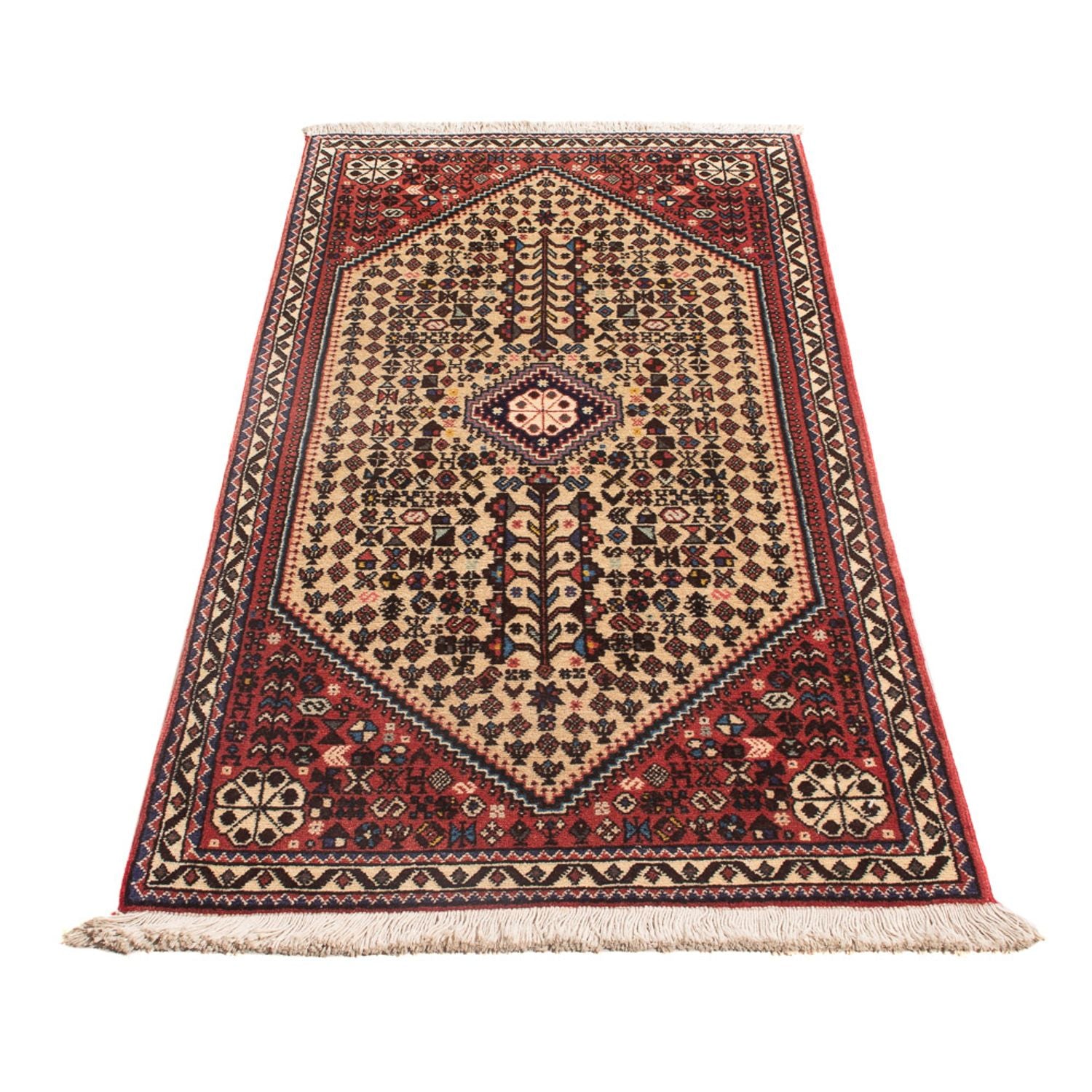 Perserteppich - Nomadic - 147 x 63 cm - creme