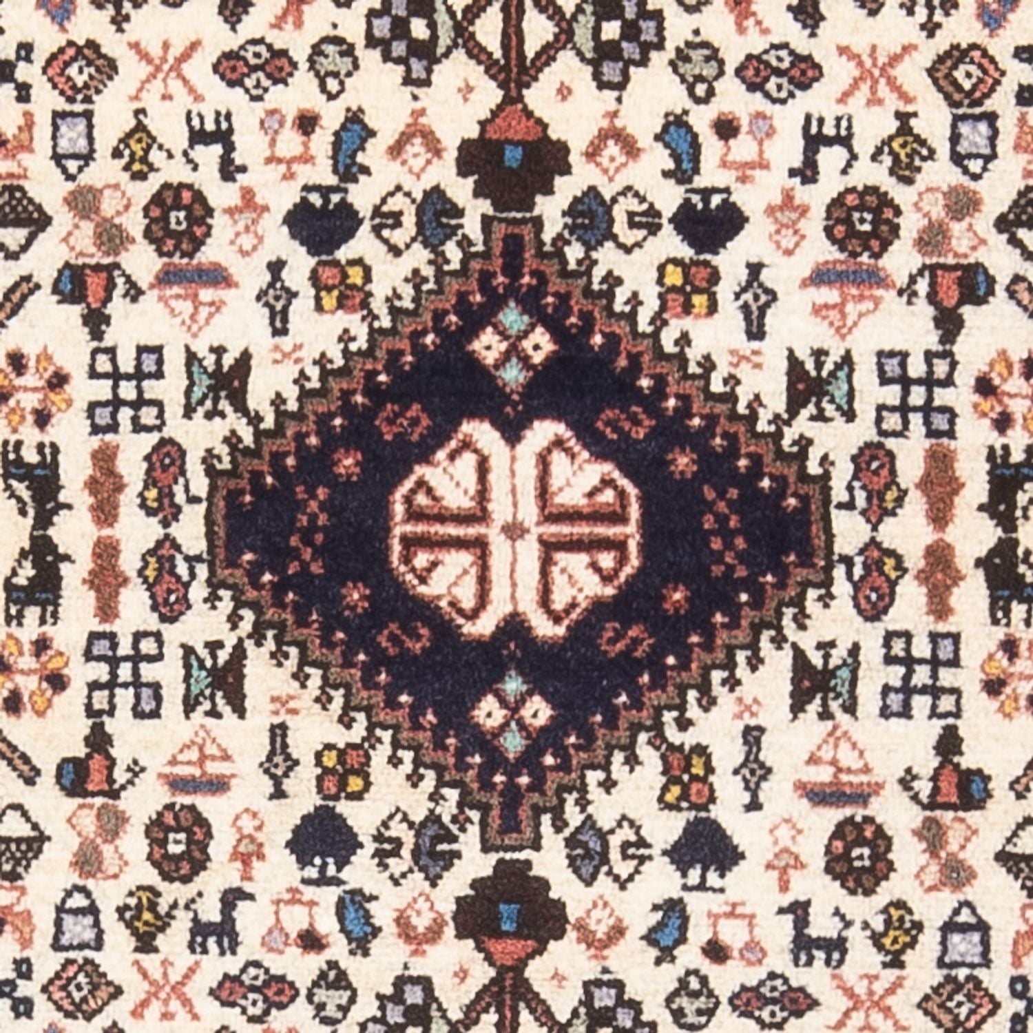 Perserteppich - Nomadic - 126 x 80 cm - creme