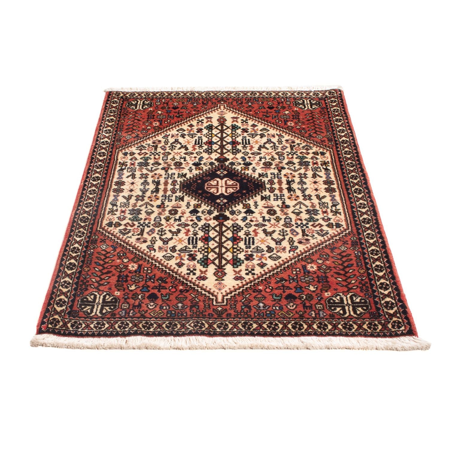 Perserteppich - Nomadic - 126 x 80 cm - creme