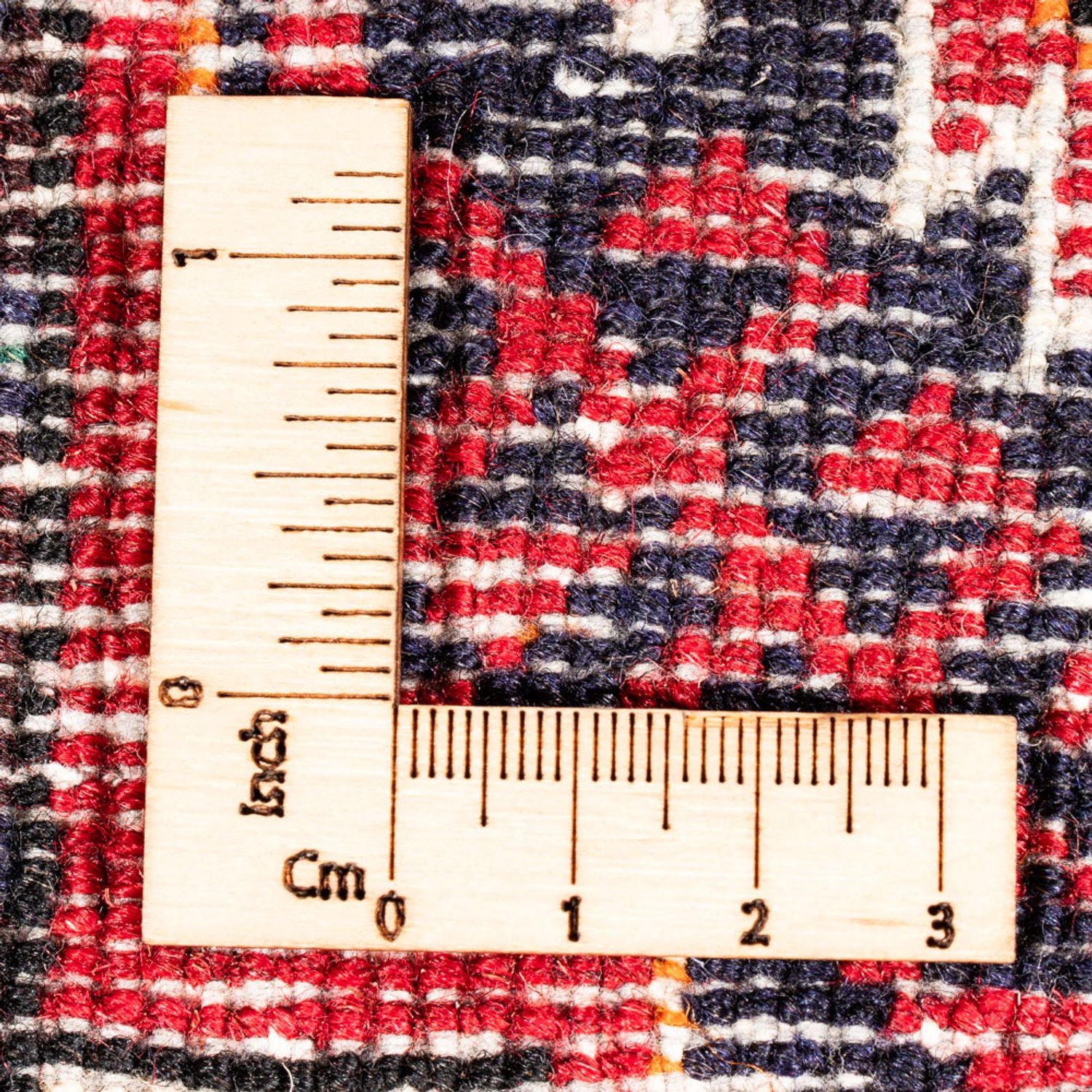 Belutsch Teppich - 170 x 92 cm - dunkelrot
