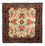 Perserteppich - Bidjar - Royal quadratisch  - 70 x 70 cm - creme