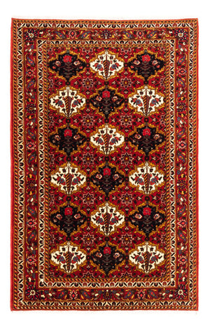 Perserteppich - Nomadic - 159 x 110 cm - bordeauxrot