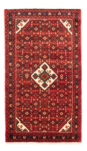 Perserteppich - Nomadic - 158 x 100 cm - dunkelrot