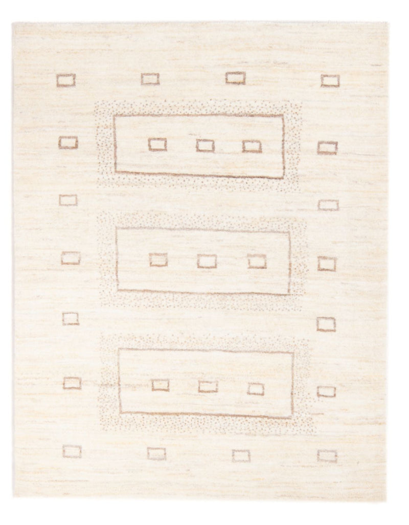 Gabbeh Teppich - Perser - 148 x 102 cm - hellbeige