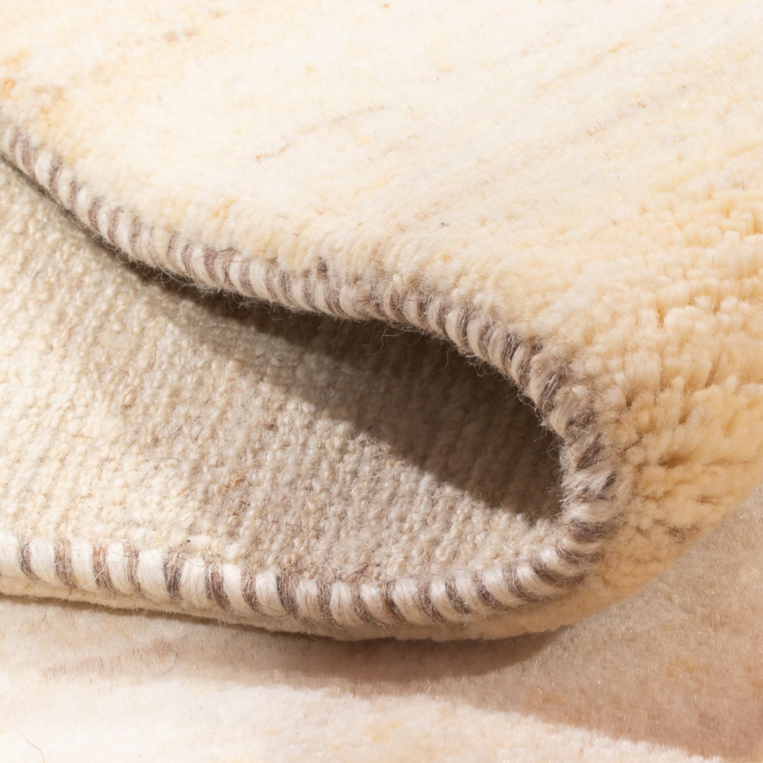 Gabbeh Teppich - Perser - 94 x 61 cm - beige