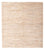 Gabbeh Teppich - Perser quadratisch  - 184 x 158 cm - hellbeige