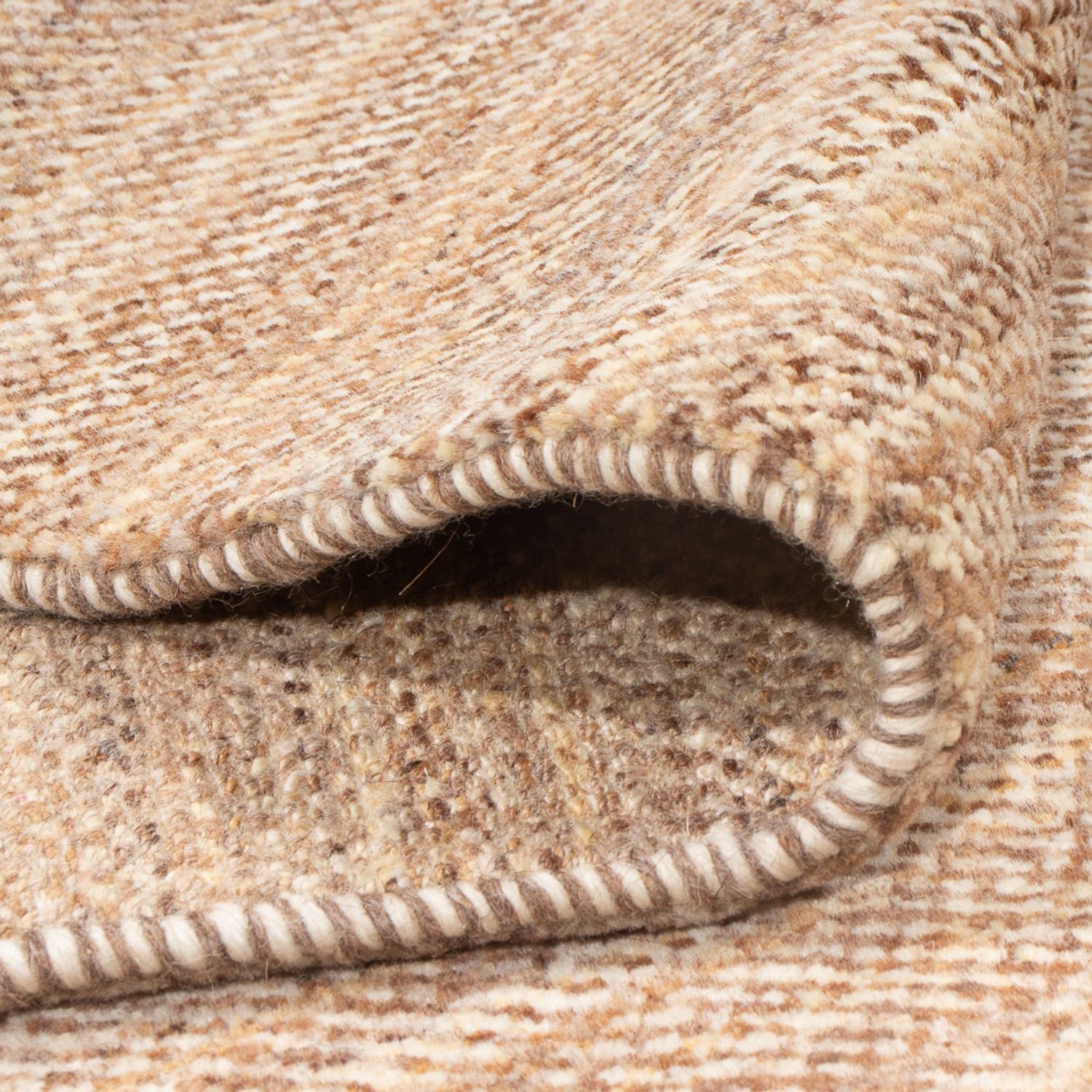 Gabbeh Teppich - Perser - 238 x 177 cm - hellbraun
