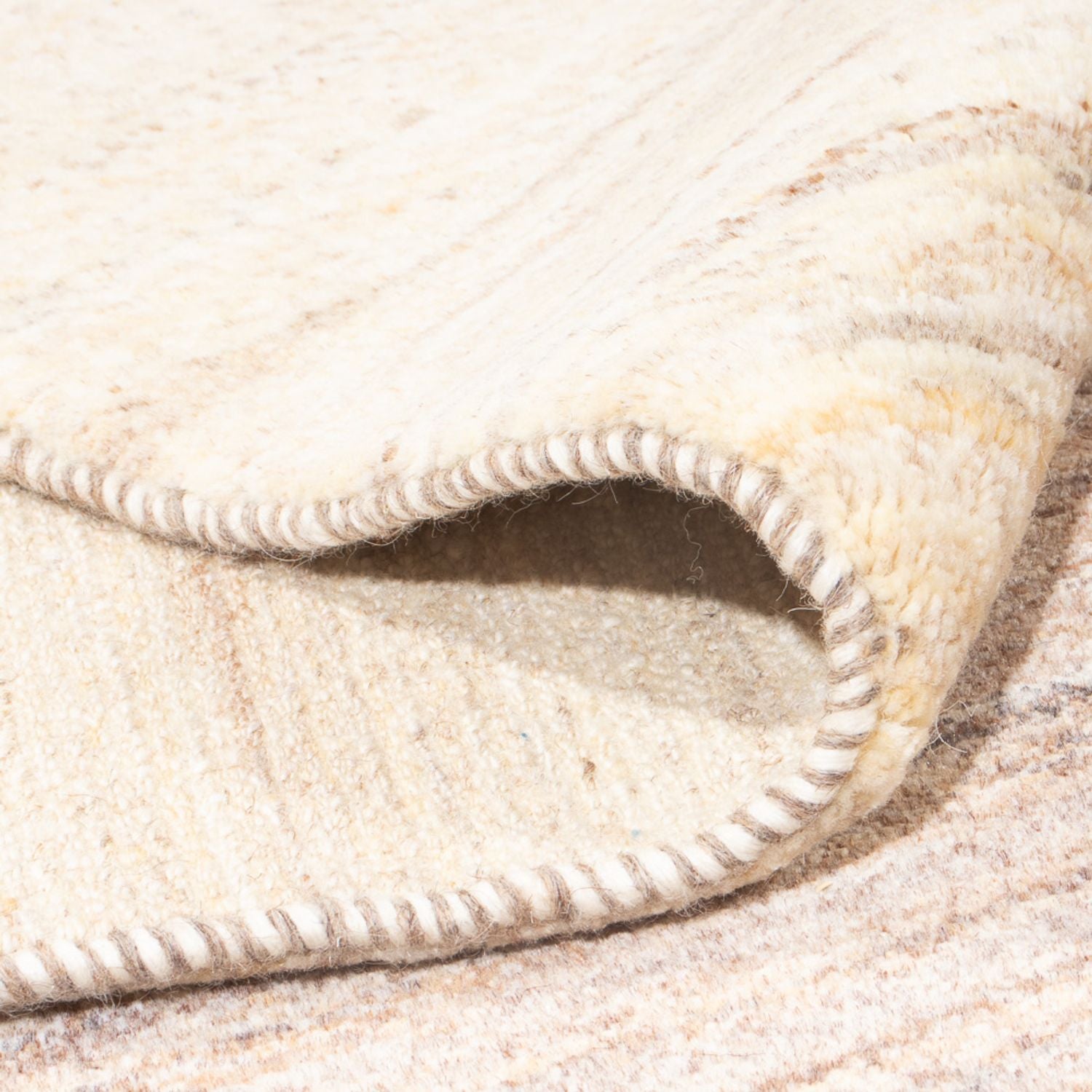 Gabbeh Teppich - Perser - 284 x 210 cm - natur