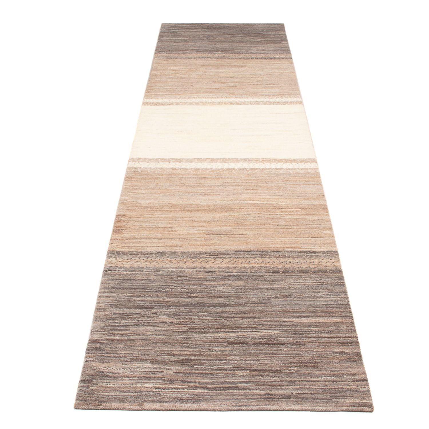 Läufer Gabbeh - Perser - 340 x 85 cm - natur