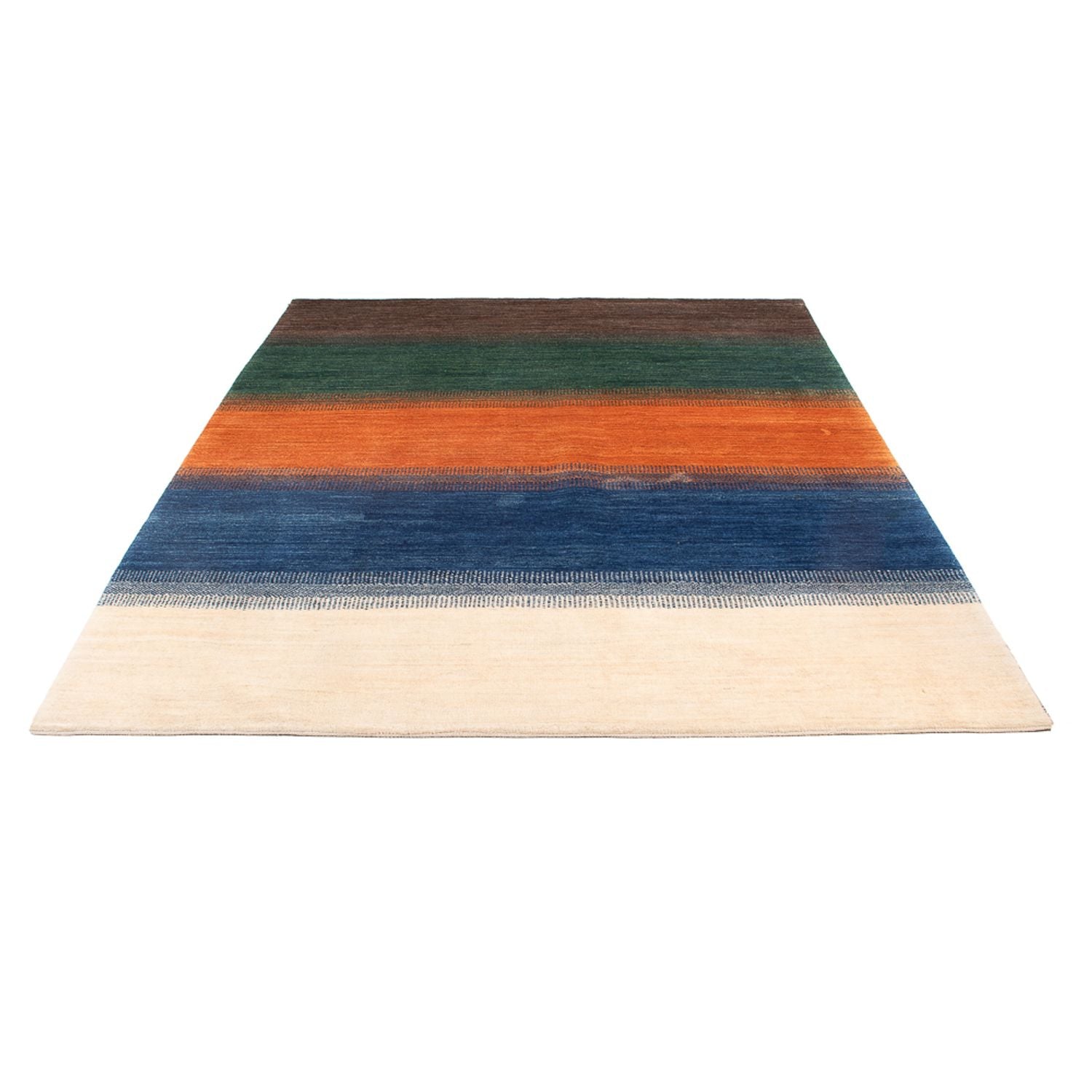 Gabbeh Teppich - Perser - 250 x 201 cm - mehrfarbig