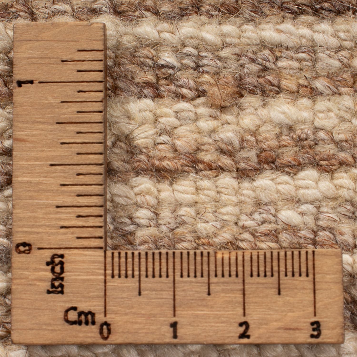 Gabbeh Teppich - Perser - 238 x 164 cm - hellbraun