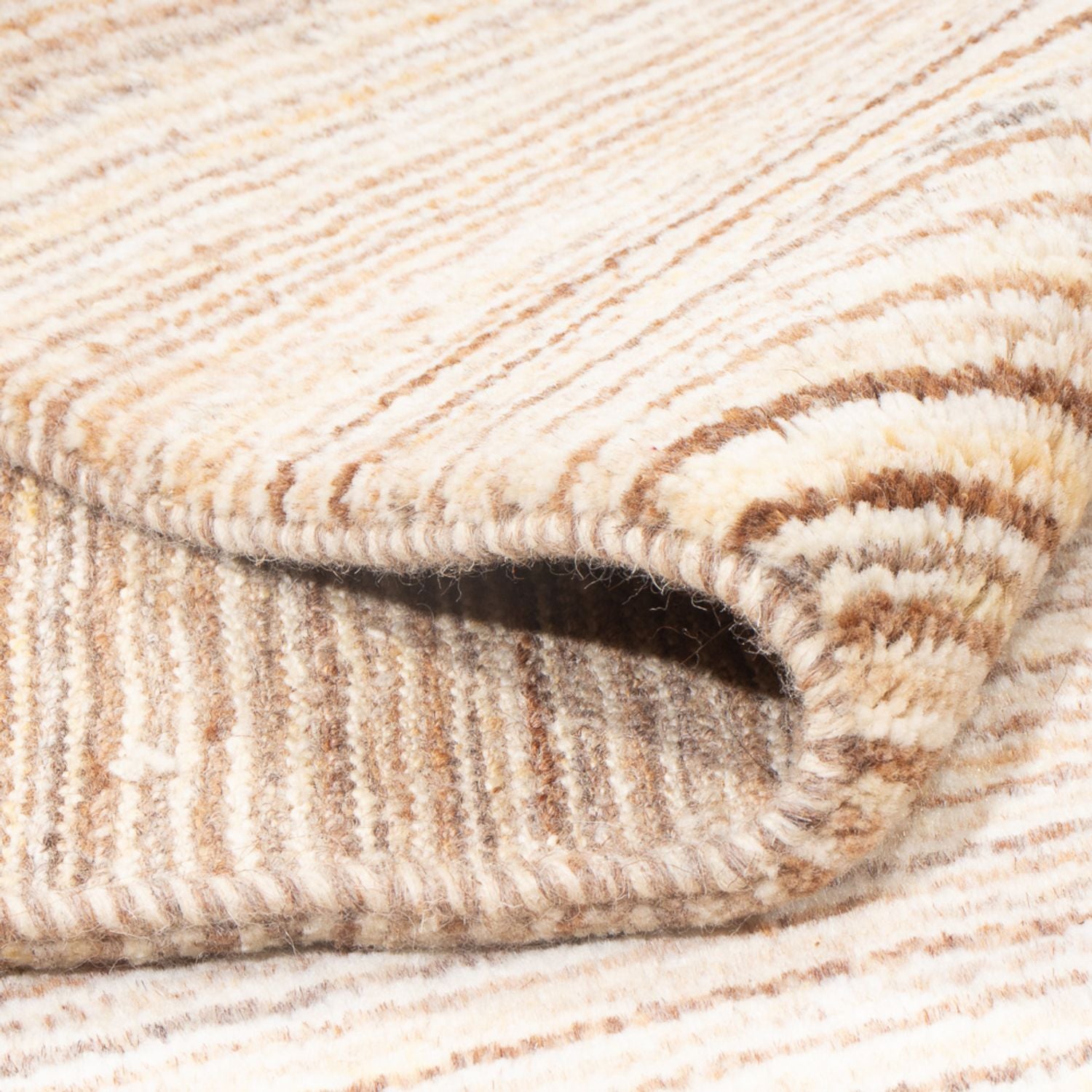 Gabbeh Teppich - Perser - 250 x 196 cm - hellbraun