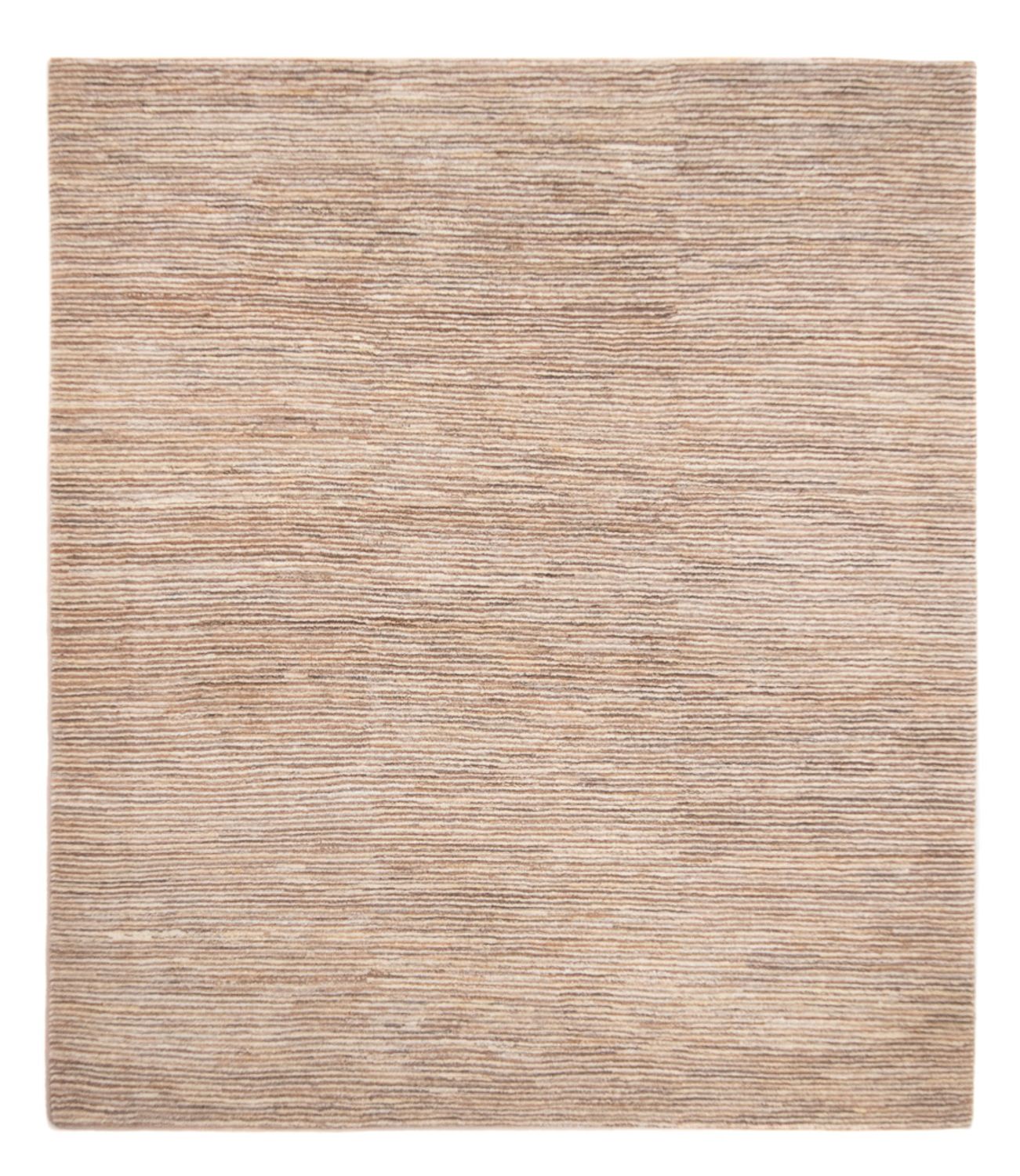 Gabbeh Teppich - Perser - 244 x 214 cm - hellbraun
