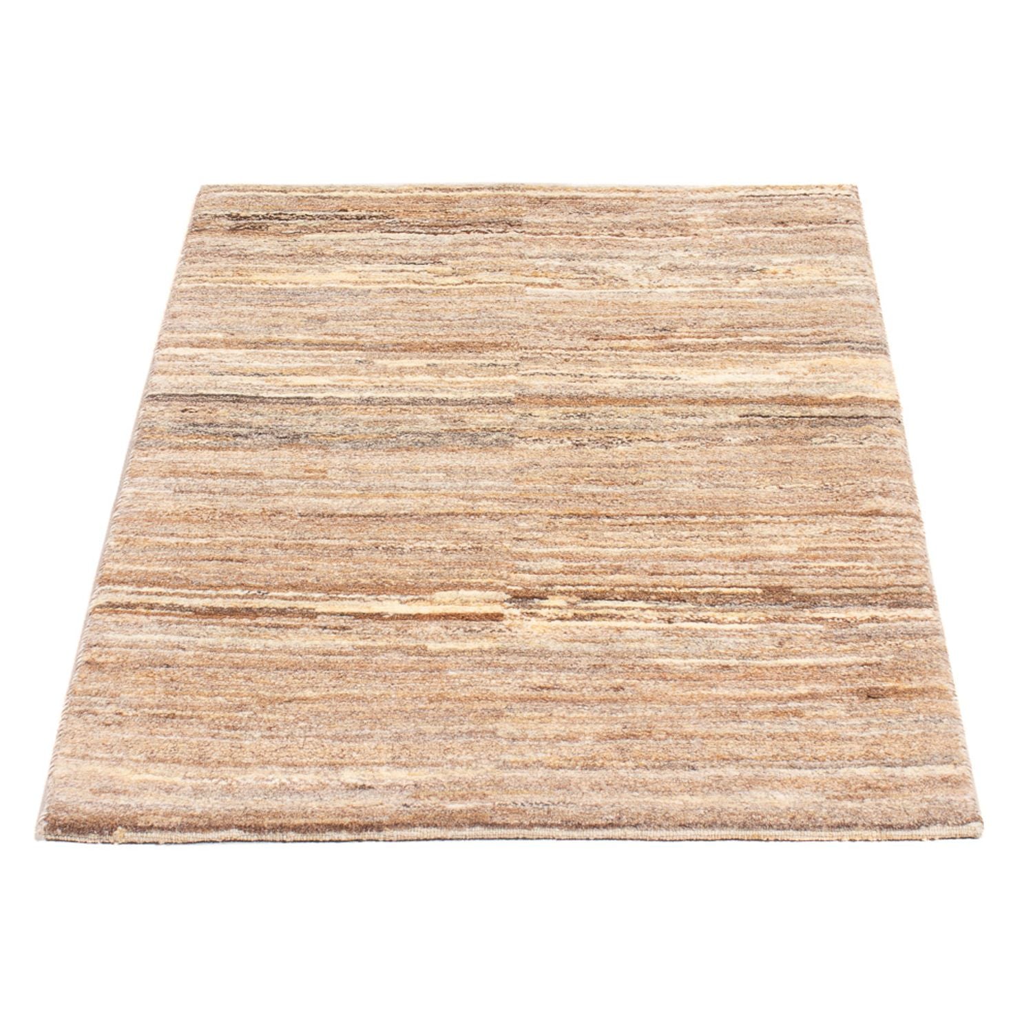 Gabbeh Teppich - Perser - 97 x 63 cm - dunkelbeige