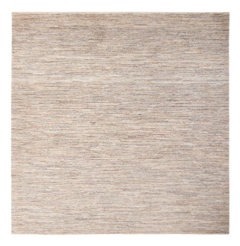 Gabbeh Teppich - Perser quadratisch  - 216 x 207 cm - dunkelbeige