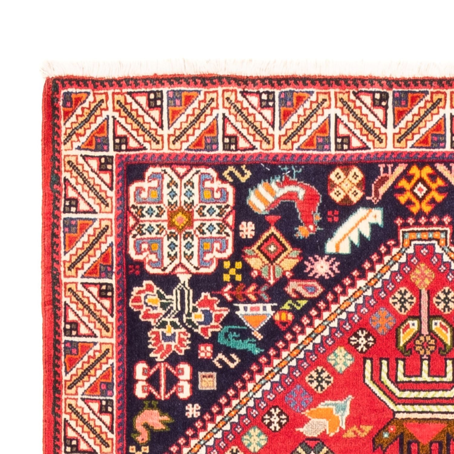 Läufer Perser - Nomadic - 200 x 82 cm - rot