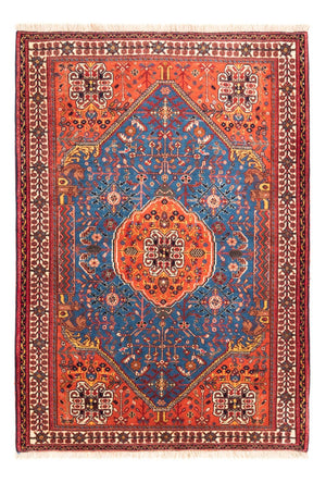 Perserteppich - Nomadic - 156 x 110 cm - blau