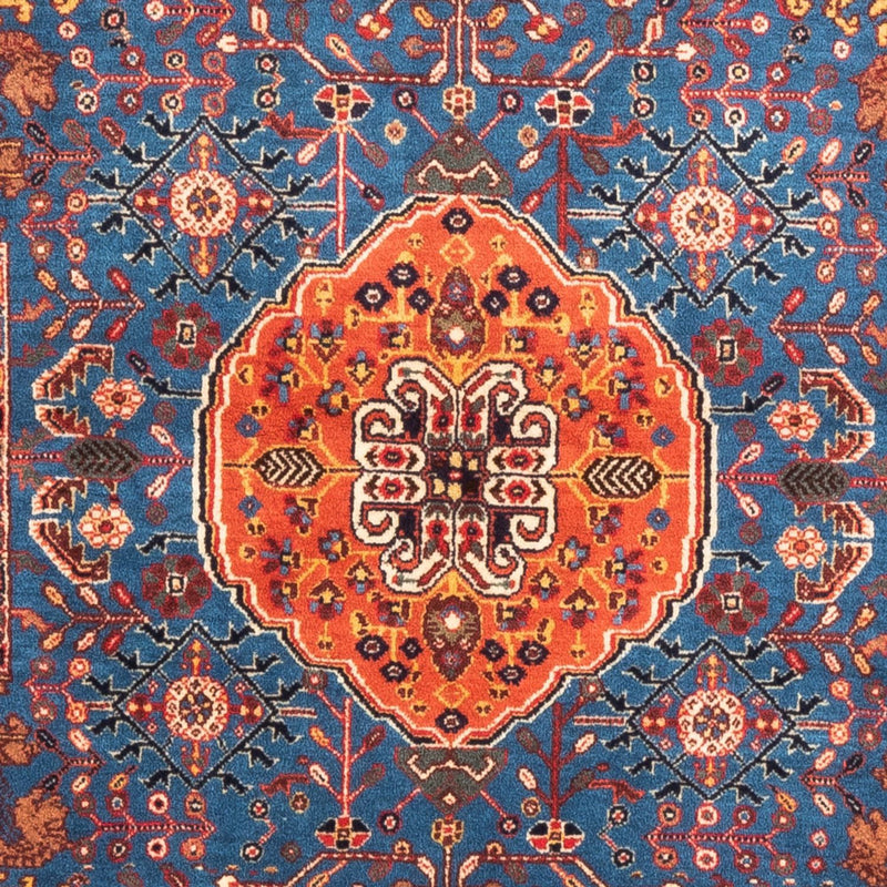 Perserteppich - Nomadic - 156 x 110 cm - blau