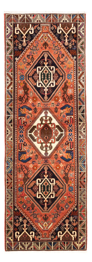 Läufer Perser - Nomadic - 200 x 73 cm - terrakotta