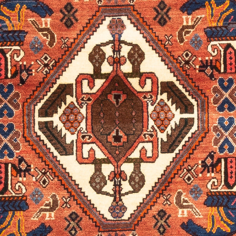 Läufer Perser - Nomadic - 200 x 73 cm - terrakotta