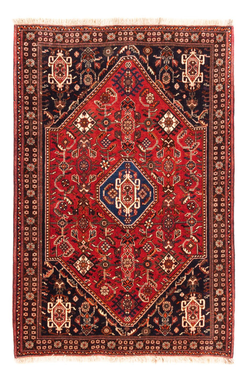 Perserteppich - Nomadic - 158 x 110 cm - rot