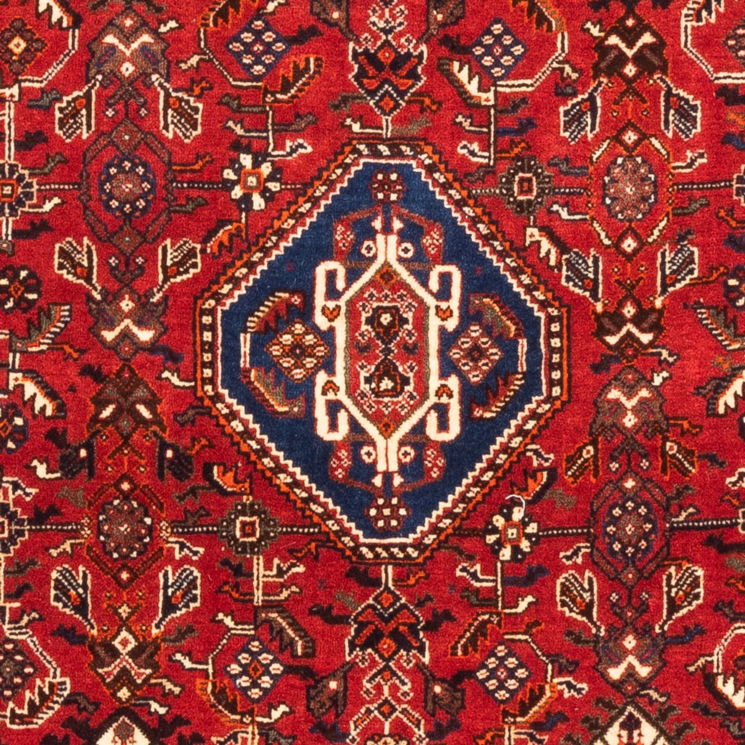 Perserteppich - Nomadic - 158 x 110 cm - rot