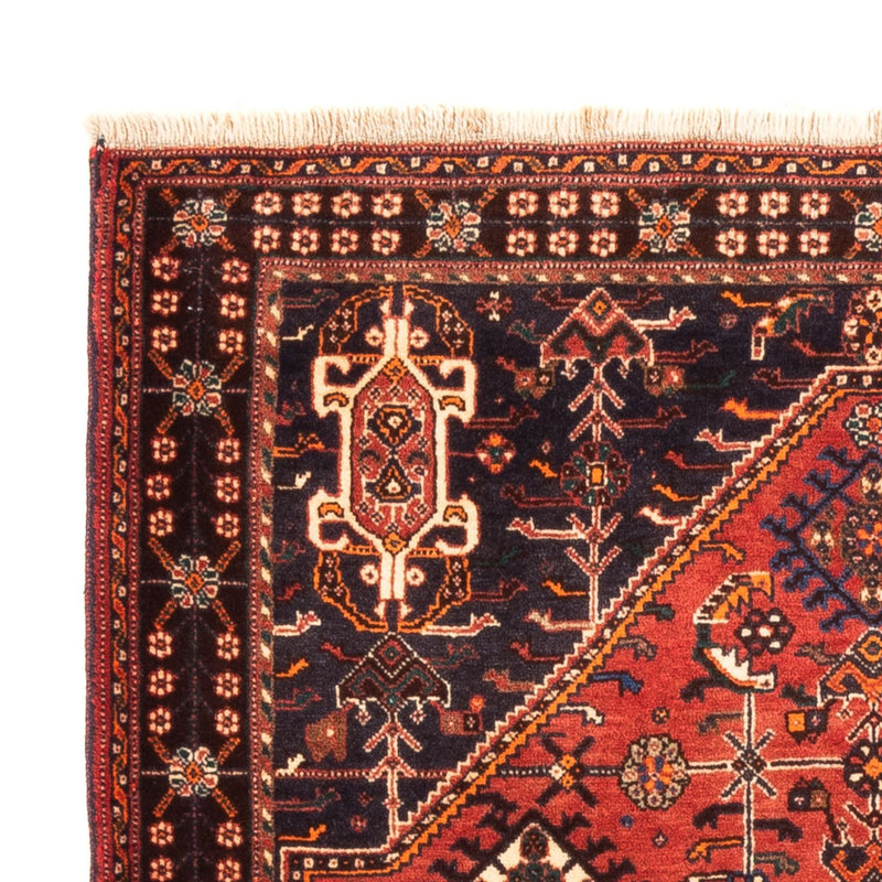 Perserteppich - Nomadic - 140 x 108 cm - rot