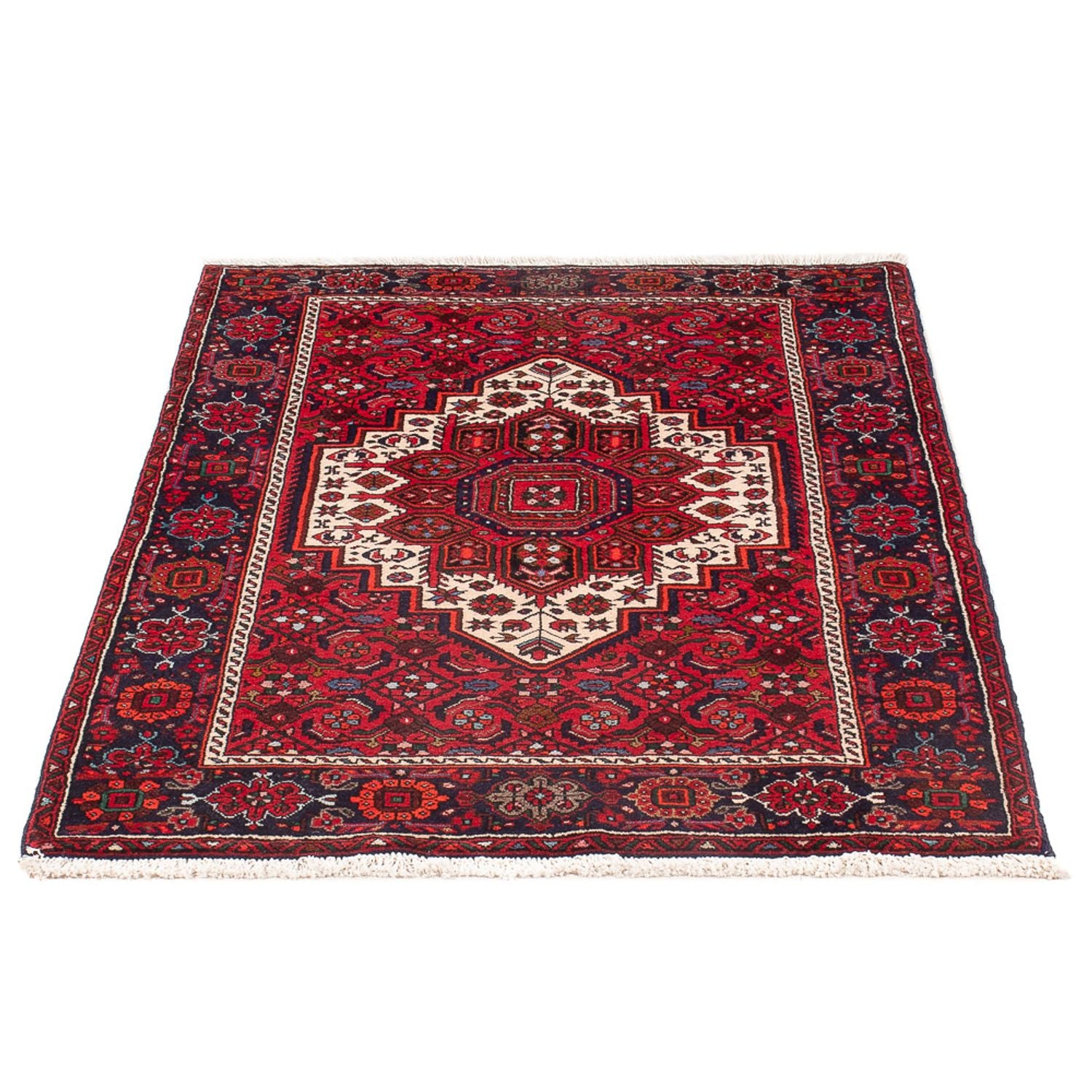 Perserteppich - Nomadic - 127 x 82 cm - rot