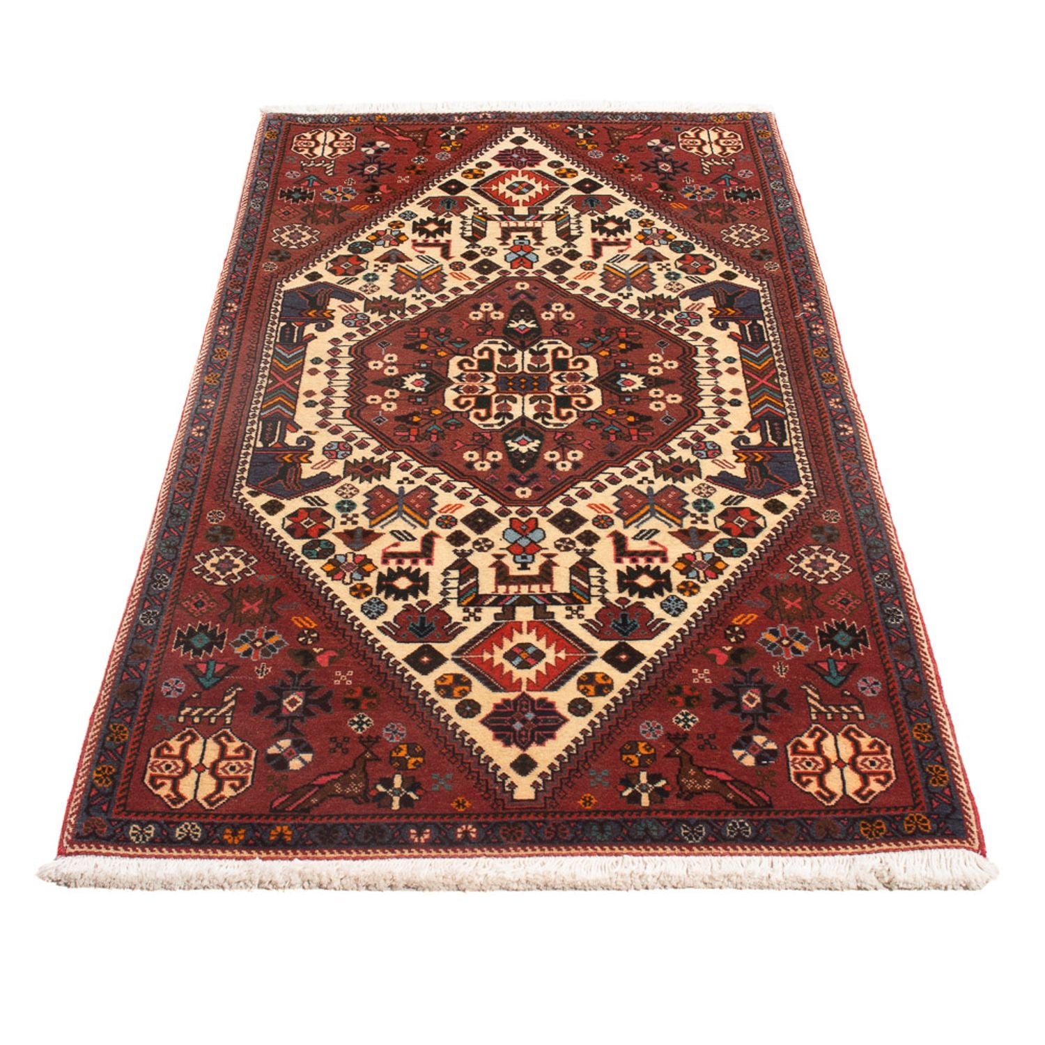 Perserteppich - Nomadic - 150 x 73 cm - creme