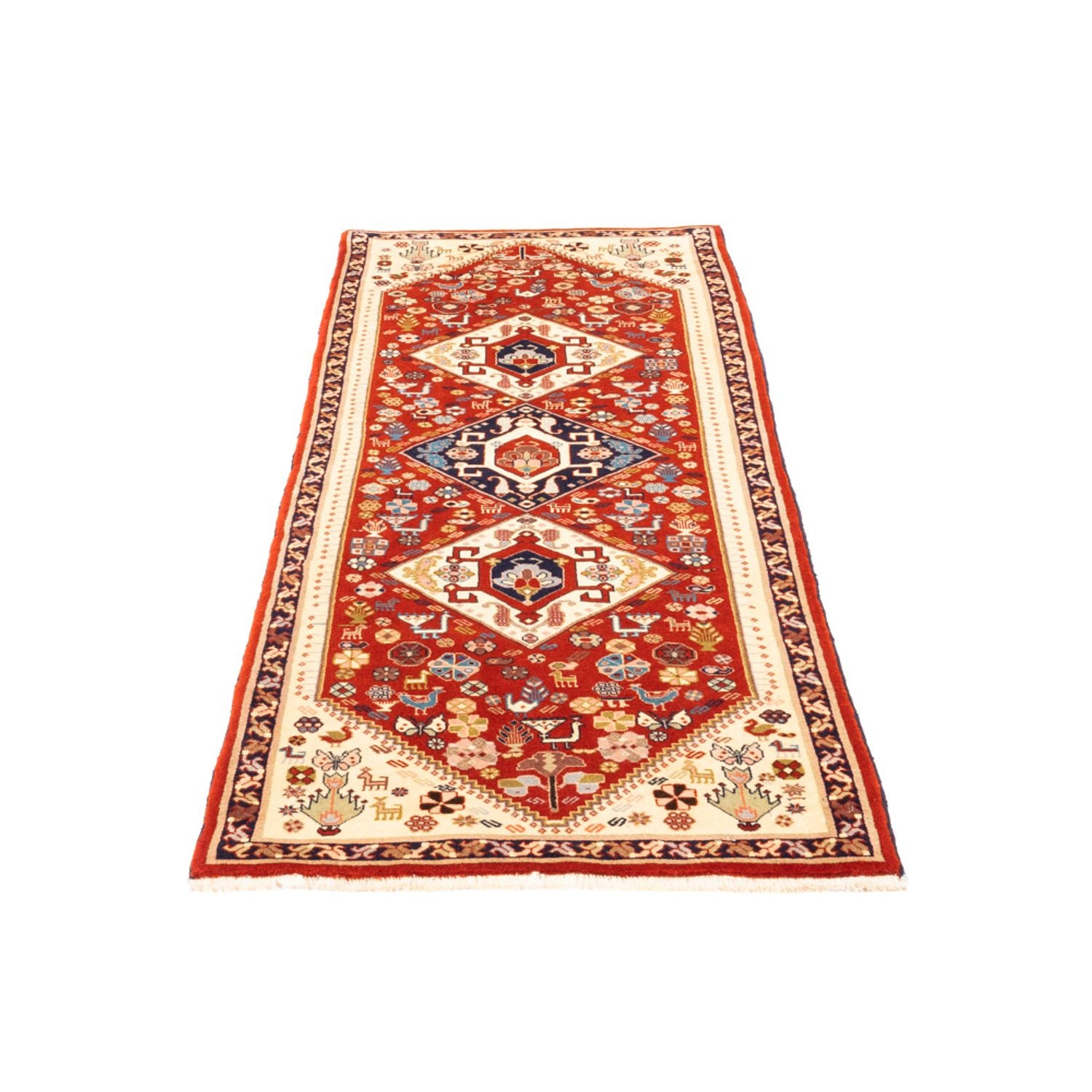 Läufer Perser - Nomadic - 198 x 71 cm - rot