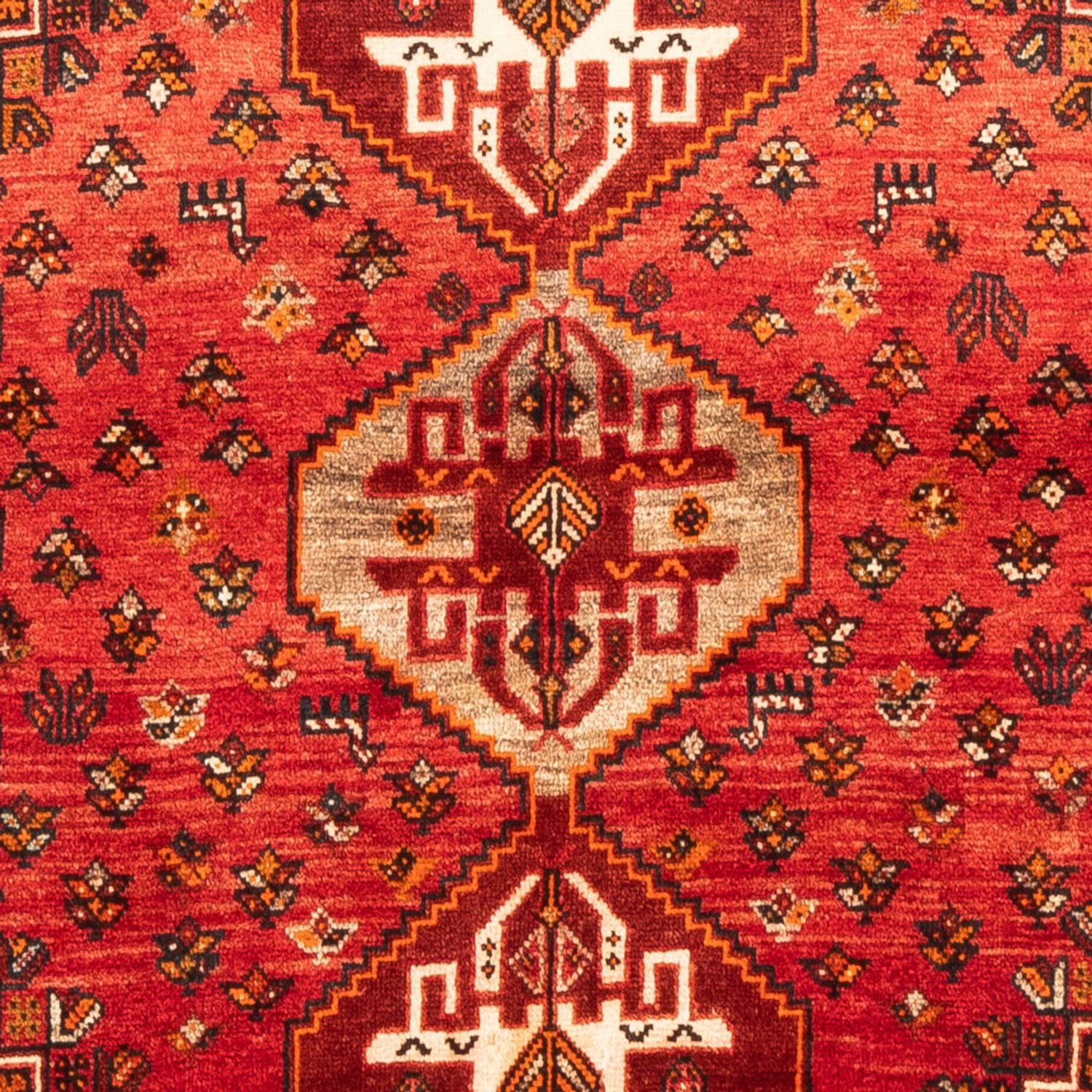 Perserteppich - Nomadic - 166 x 111 cm - rot