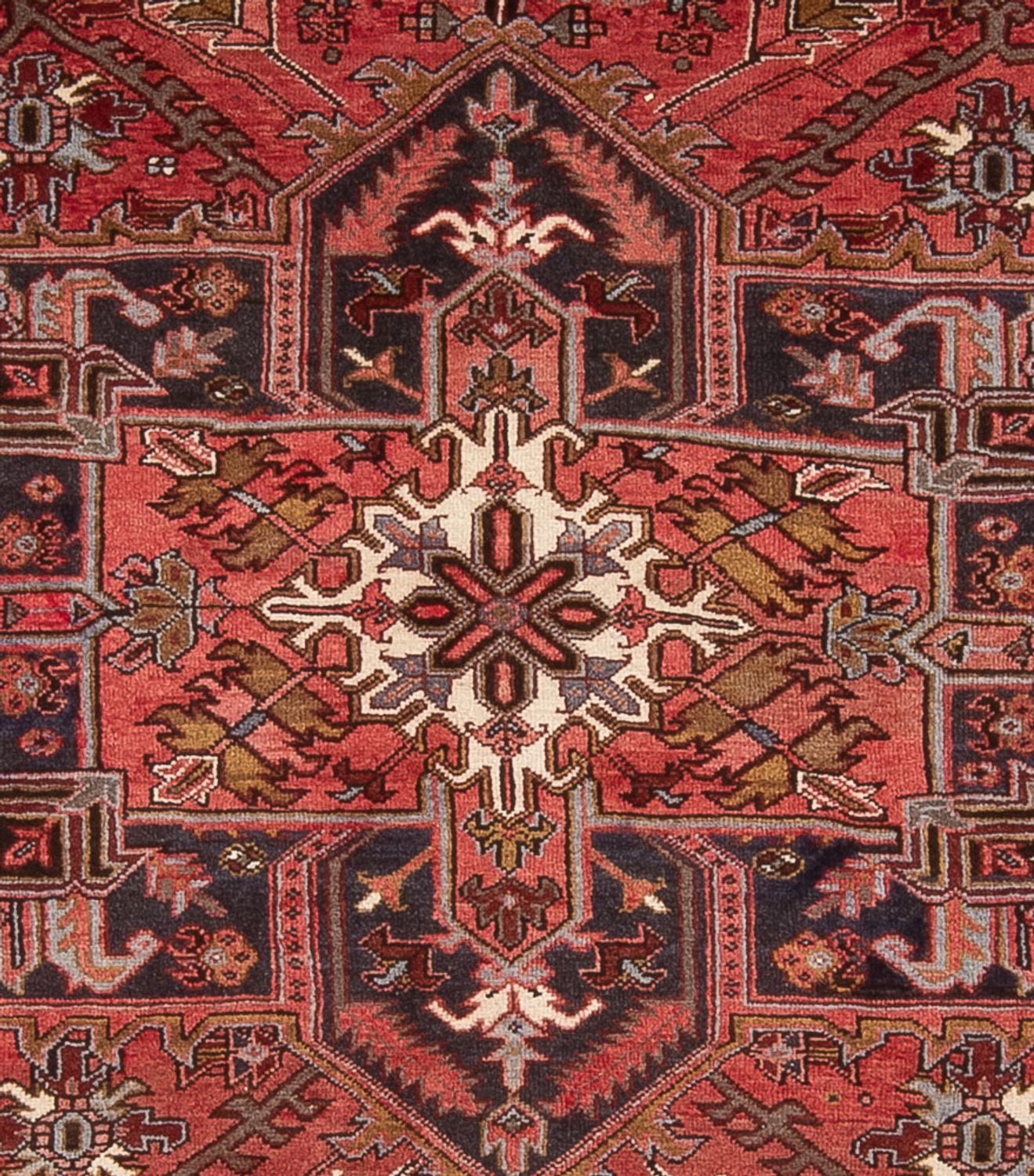 Perserteppich - Nomadic - 320 x 262 cm - rot