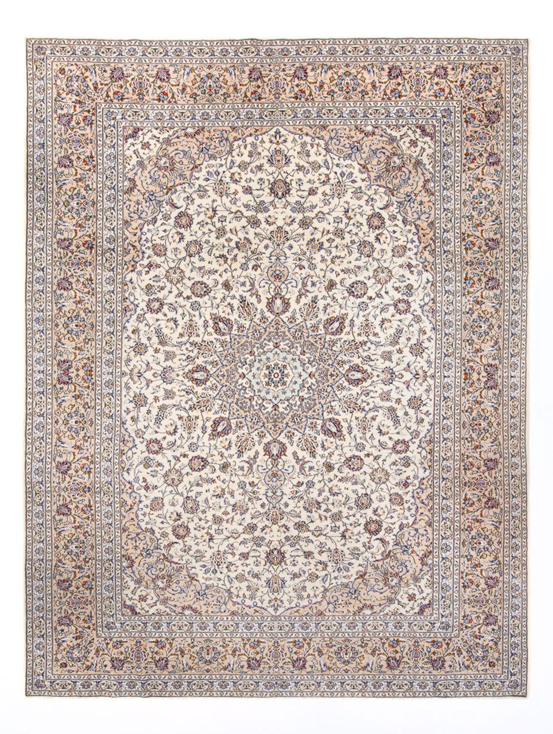Perserteppich - Keshan - 403 x 300 cm - creme