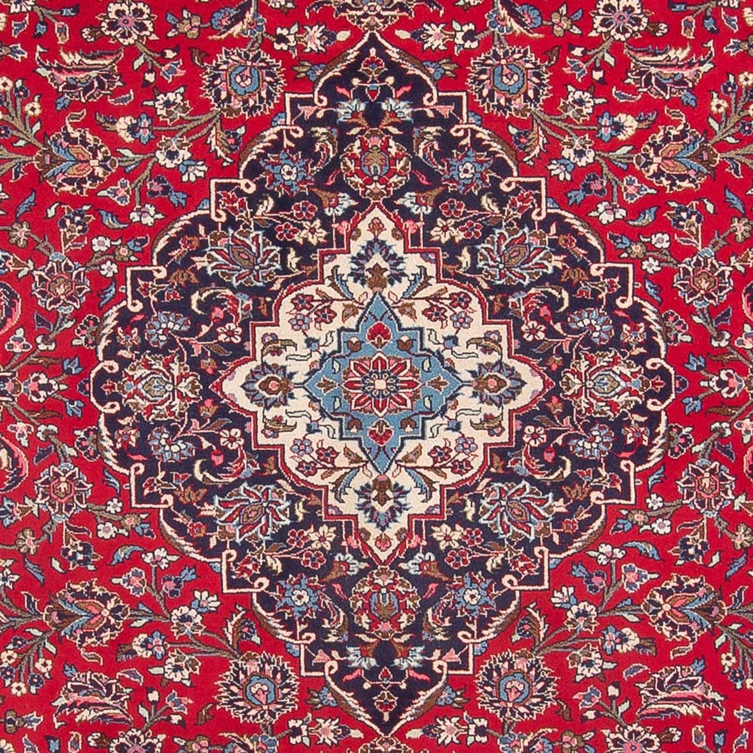 Perserteppich - Keshan - 394 x 292 cm - rot