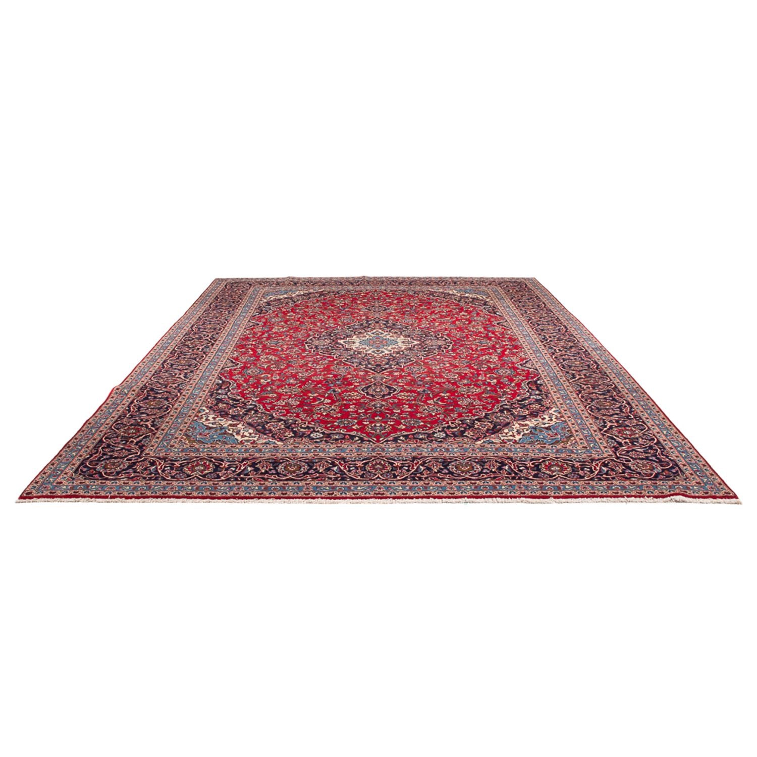 Perserteppich - Keshan - 394 x 292 cm - rot