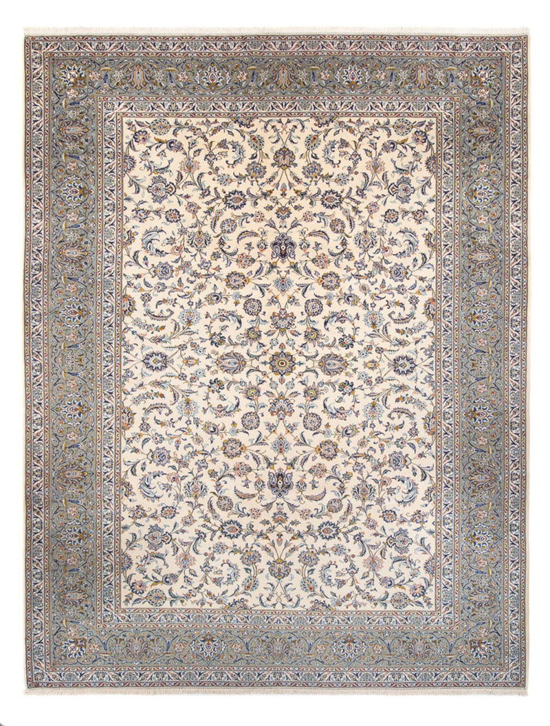 Perserteppich - Keshan - 418 x 307 cm - creme