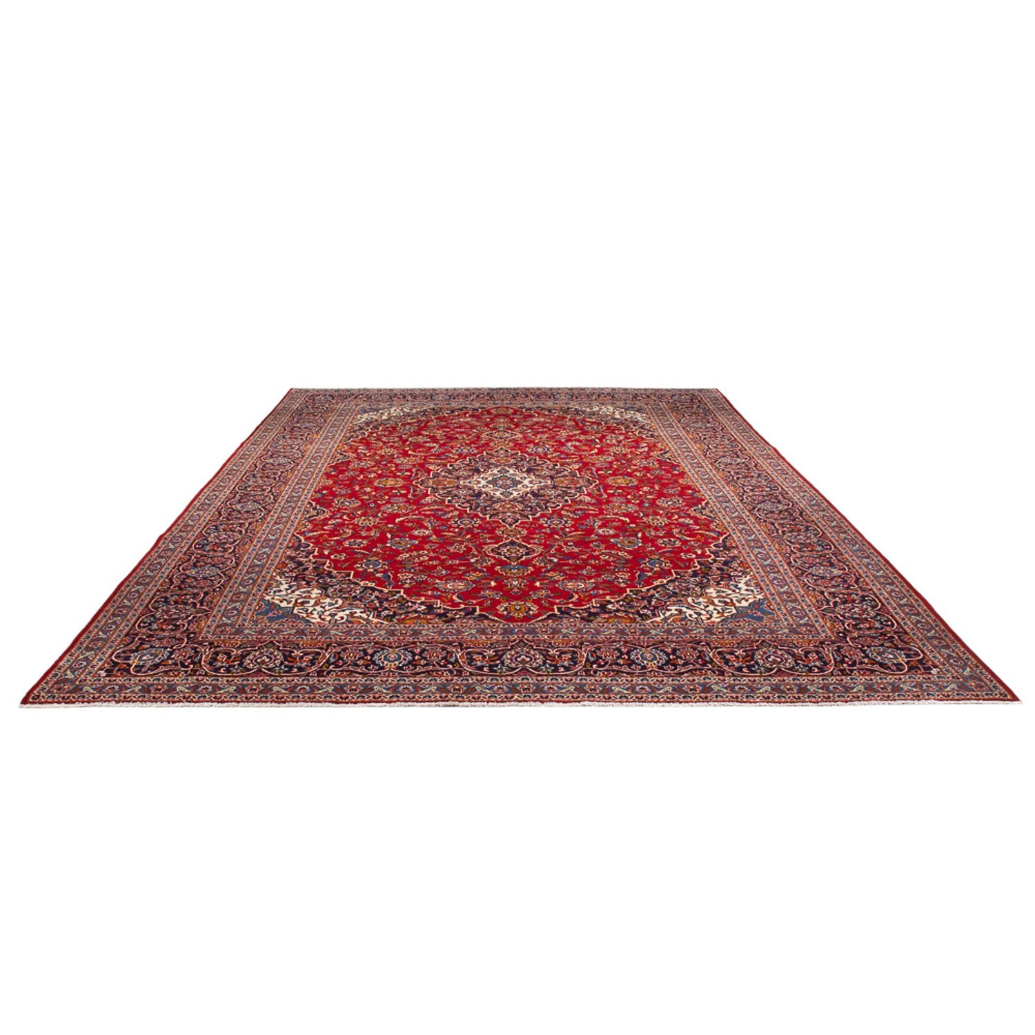 Perserteppich - Keshan - 406 x 296 cm - rot