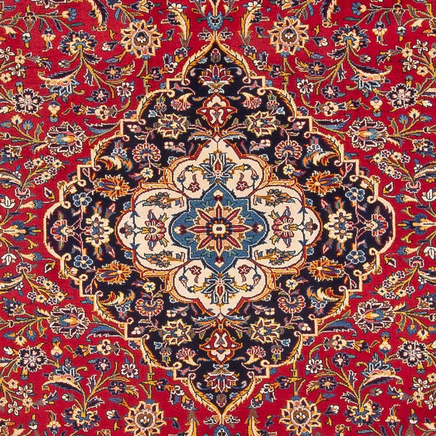 Perserteppich - Keshan - 390 x 297 cm - rot