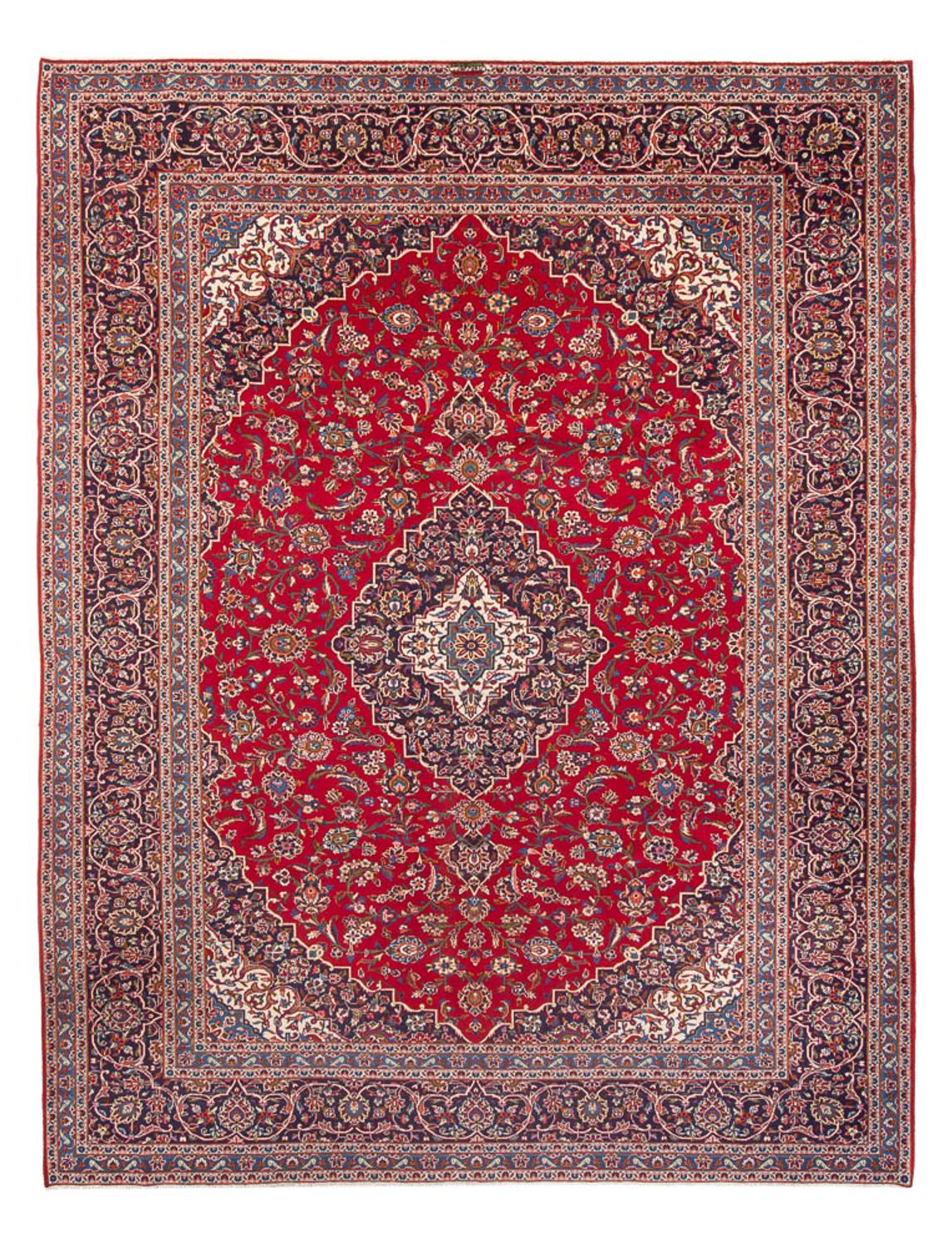Perserteppich - Keshan - 388 x 297 cm - rot