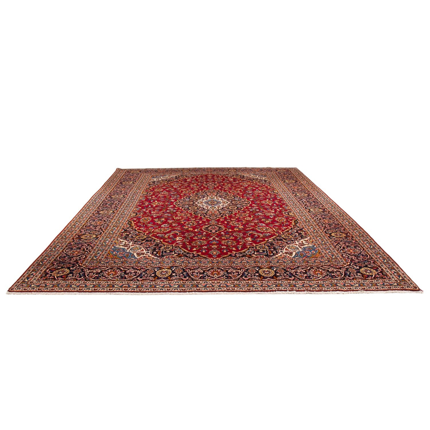 Perserteppich - Keshan - 383 x 287 cm - rot
