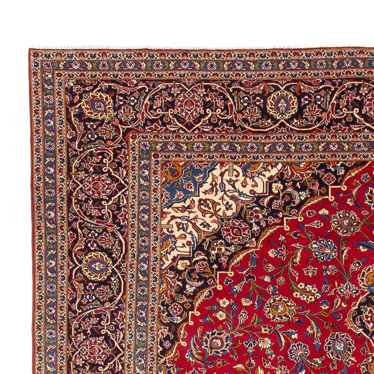 Perserteppich - Keshan - 398 x 297 cm - rot