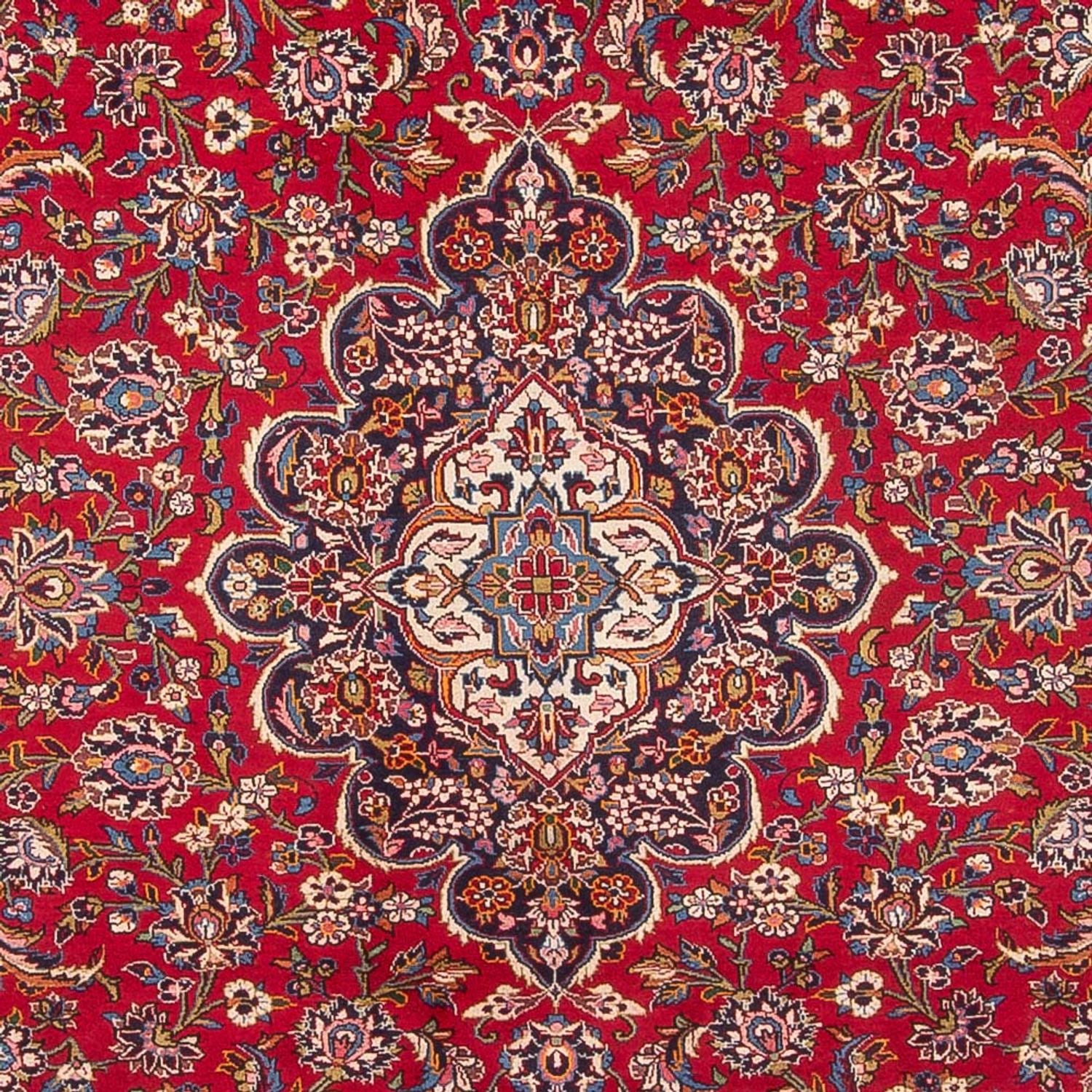 Perserteppich - Keshan - 394 x 295 cm - rot