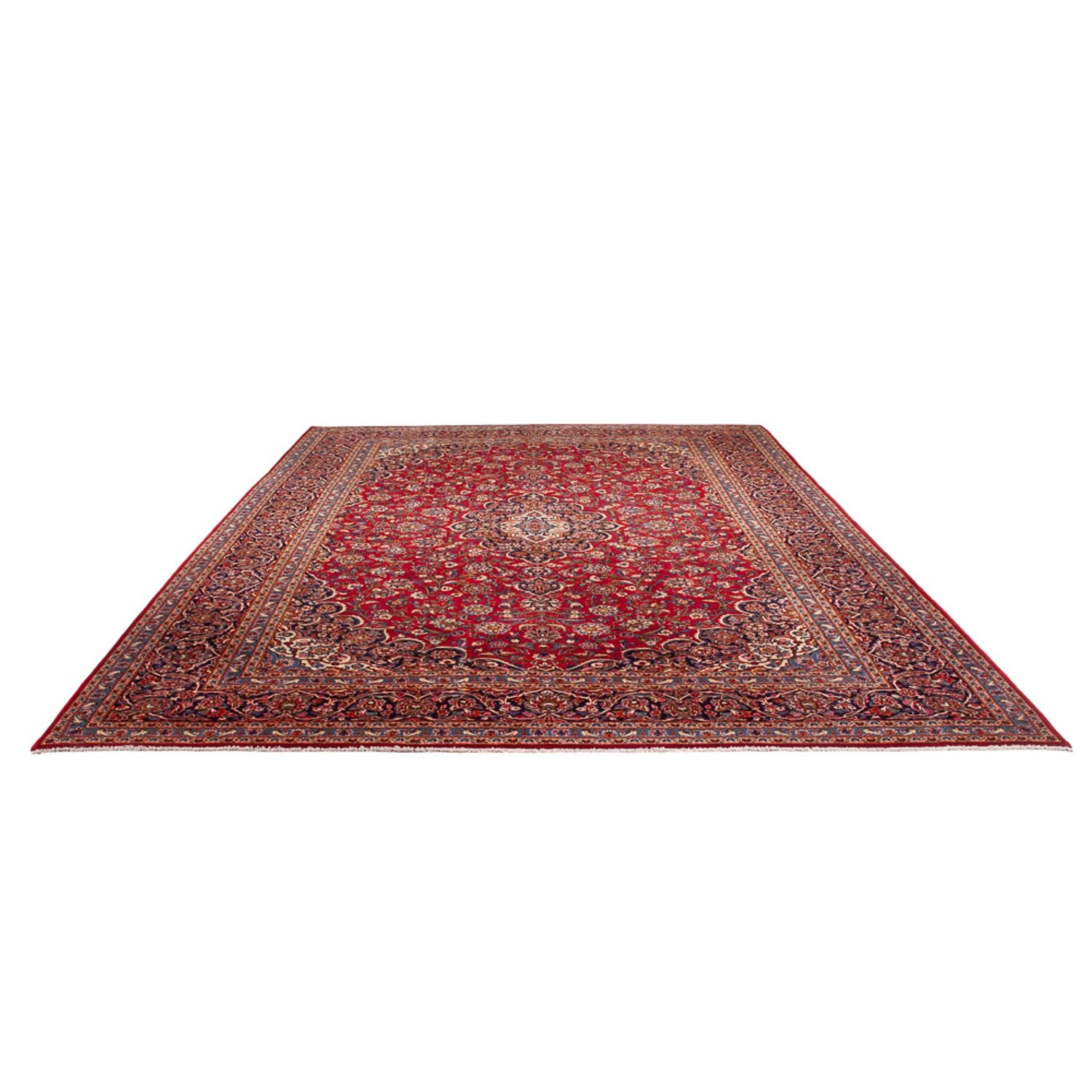 Perserteppich - Keshan - 394 x 295 cm - rot