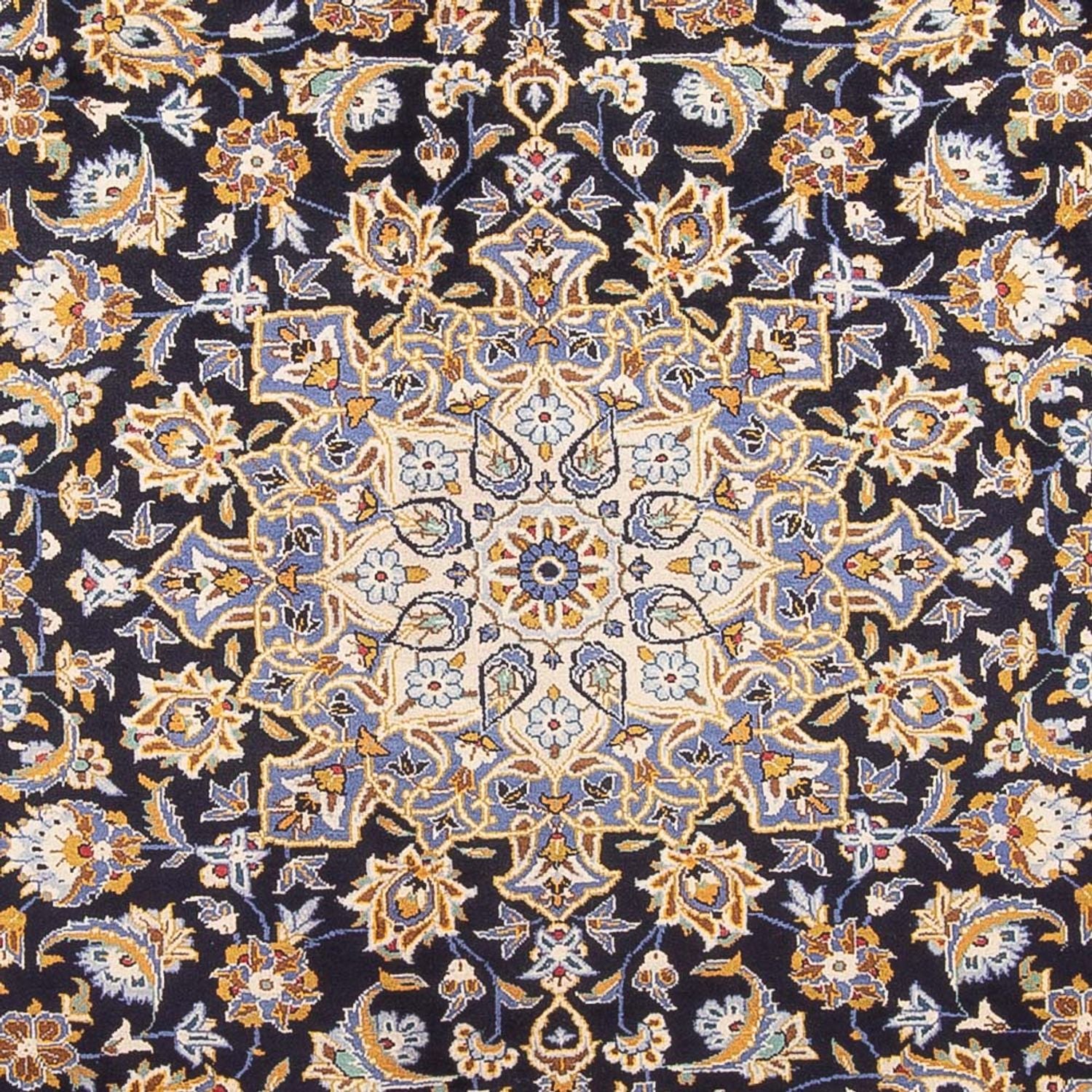 Perserteppich - Keshan - 390 x 295 cm - dunkelblau