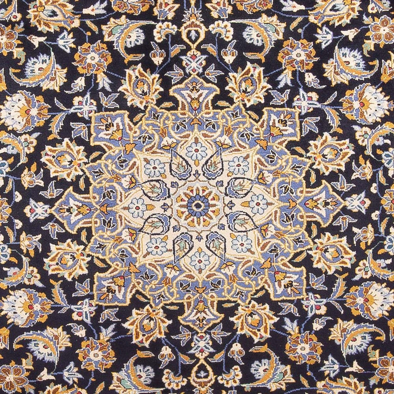 Perserteppich - Keshan - 390 x 295 cm - dunkelblau